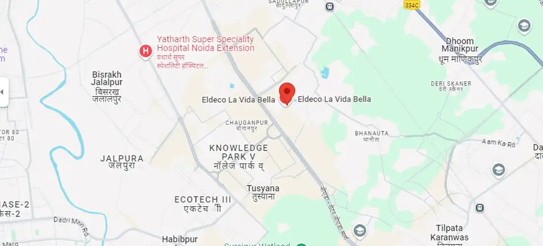 Eldeco Location Map